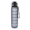 32 Oz. Motivational Sports Water Bottle with Time Mark