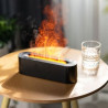 Desktop colorful simulated flame aromatherapy machine
