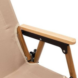 45"H Loveseat Style Double Camp Chair With Steel Frame