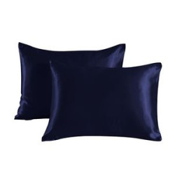 2 Pack Silk Satin Pillowcase