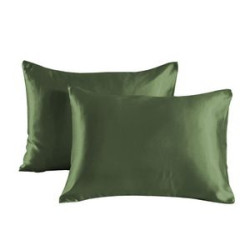 2 Pack Silk Satin Pillowcase