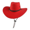 Felt Cowboy Hat With Draswtring