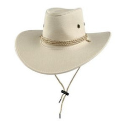 Felt Cowboy Hat With Draswtring