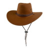 Felt Cowboy Hat With Draswtring
