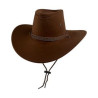 Felt Cowboy Hat With Draswtring