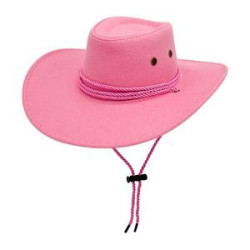Felt Cowboy Hat With Draswtring