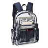 See Through Backpacks Transparent Clear Heavy-Duty Bookbag