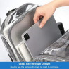 See Through Backpacks Transparent Clear Heavy-Duty Bookbag