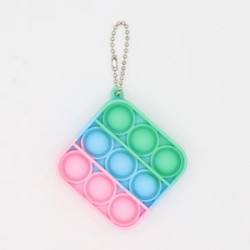 Push Bubble Sensory Fidget Toys Keychains