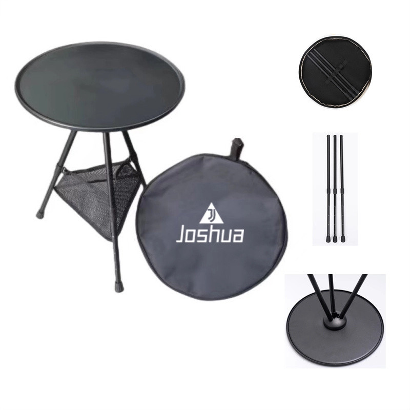 Outdoor Camping Liftable Round Table