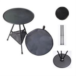 Outdoor Camping Liftable Round Table