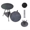 Outdoor Camping Liftable Round Table