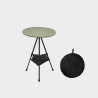 Outdoor Camping Liftable Round Table