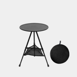 Outdoor Camping Liftable Round Table