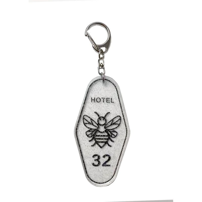 Acrylic Hotel Keychain