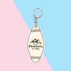 Acrylic Hotel Keychain