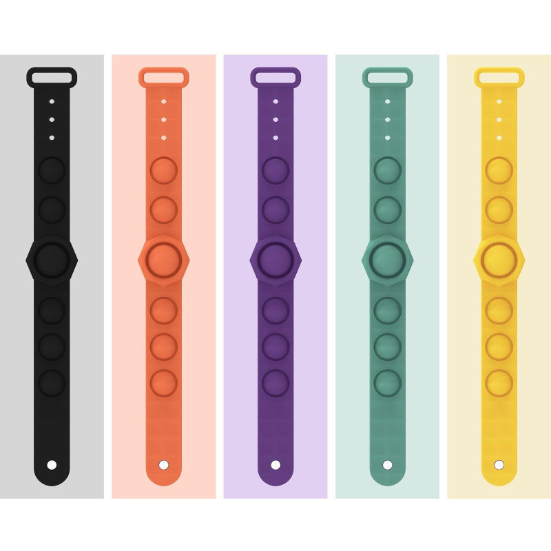 Push pop Simple Dimple Fidget Bracelet Toy