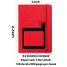 Multi Functional A5 Notebook With Pocket