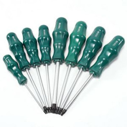 Security Torx Screwdriver Set of T8-T40