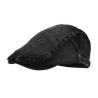 Cotton Simple denim peaked cap