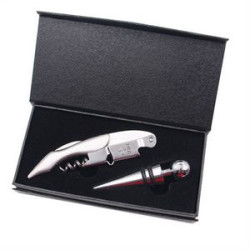 Corkscrew and Wine Stopper Gift Set