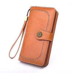 Long Leather Lady's Purse