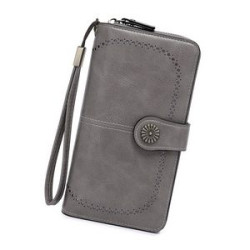 Long Leather Lady's Purse