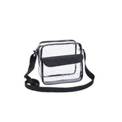 Clear Cross Body Messenger Bag