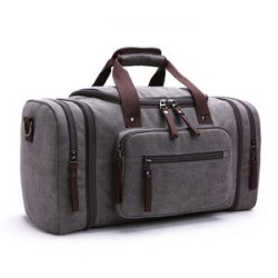 Canvas Duffle Travel Bag