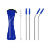 Reusable Stainless Steel Straw With Removable Silicone Tips