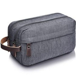 Canvas Travel Cosmetic Bag