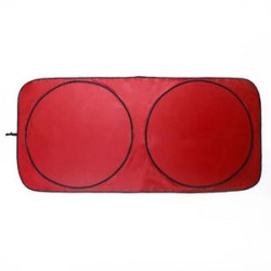 Automotive Window Sunshades With Storage Pouch