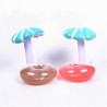 PVC Inflatable Pineapple Floating Coaster Cup Holder