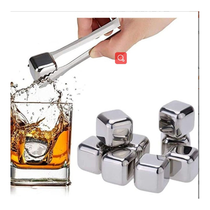 Reusable Stainless Steel Ice Cubes For Whiskey