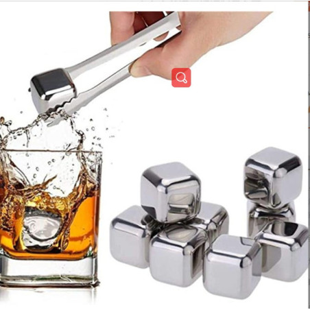 Reusable Stainless Steel Ice Cubes For Whiskey