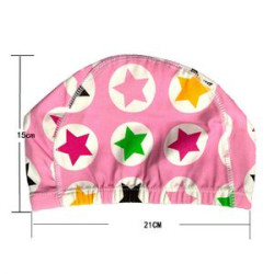 Lycra Swimming Hat Bathing Cap for Women Men