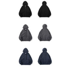 Adult Cotton/Polyester Zipped Fleece Hoodie