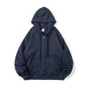 Adult Cotton/Polyester Zipped Fleece Hoodie