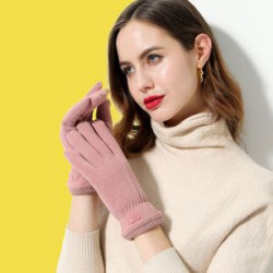 Winter Touchscreen Texting Phone Womens Windproof Gloves