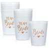 12 oz. Flex Frosted Plastic Stadium Cups