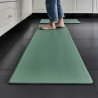 Kitchen Rugs and Mats Cushioned Set of 2, 17"x29"+17"x59"
