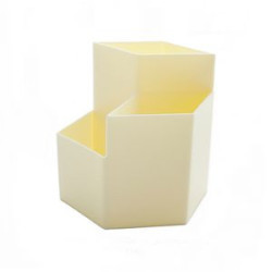 Plastic Multifunctional Hexagonal Pen Holder