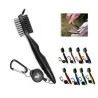 Frogger Golf Club Brush Cleaner Pro Retractable Dual-Bristle