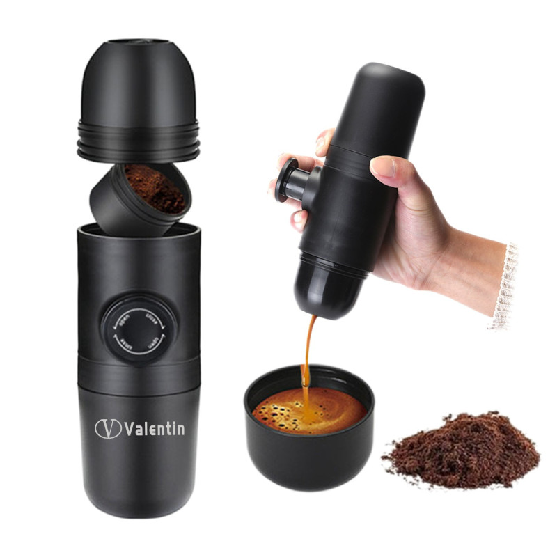 Portable Pump-Out Mini Espresso Coffee Maker