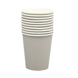 8Oz Colored Plain Paper Cup