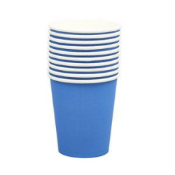 8Oz Colored Plain Paper Cup