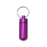 Waterproof Aluminum Pill Holders Storage Drug Container