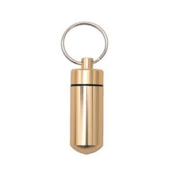 Waterproof Aluminum Pill Holders Storage Drug Container