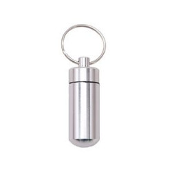 Waterproof Aluminum Pill Holders Storage Drug Container