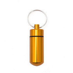 Waterproof Aluminum Pill Holders Storage Drug Container